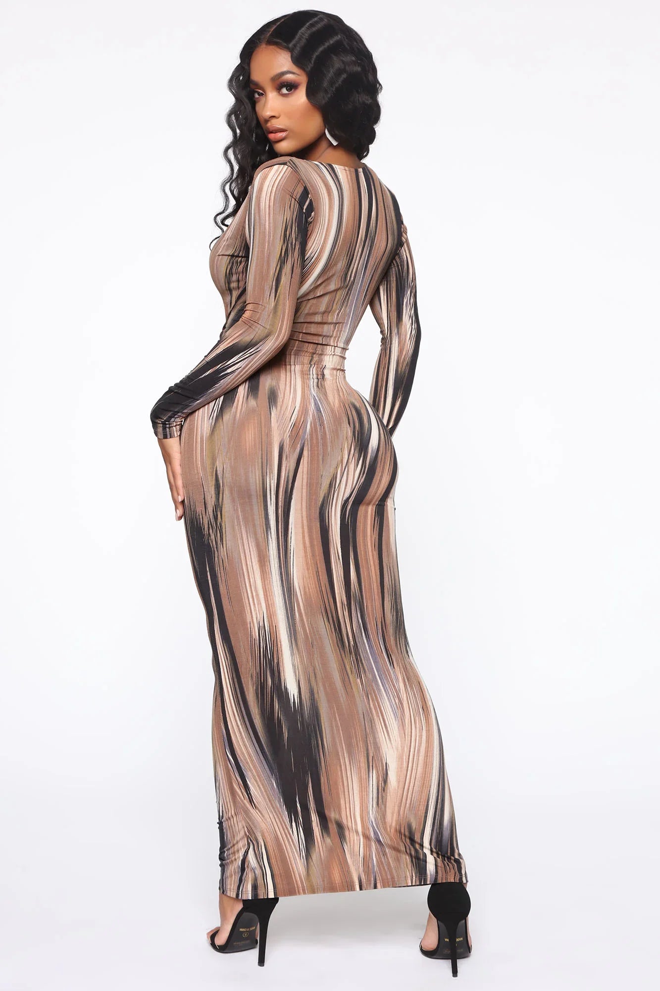 Waist Illusion Dress