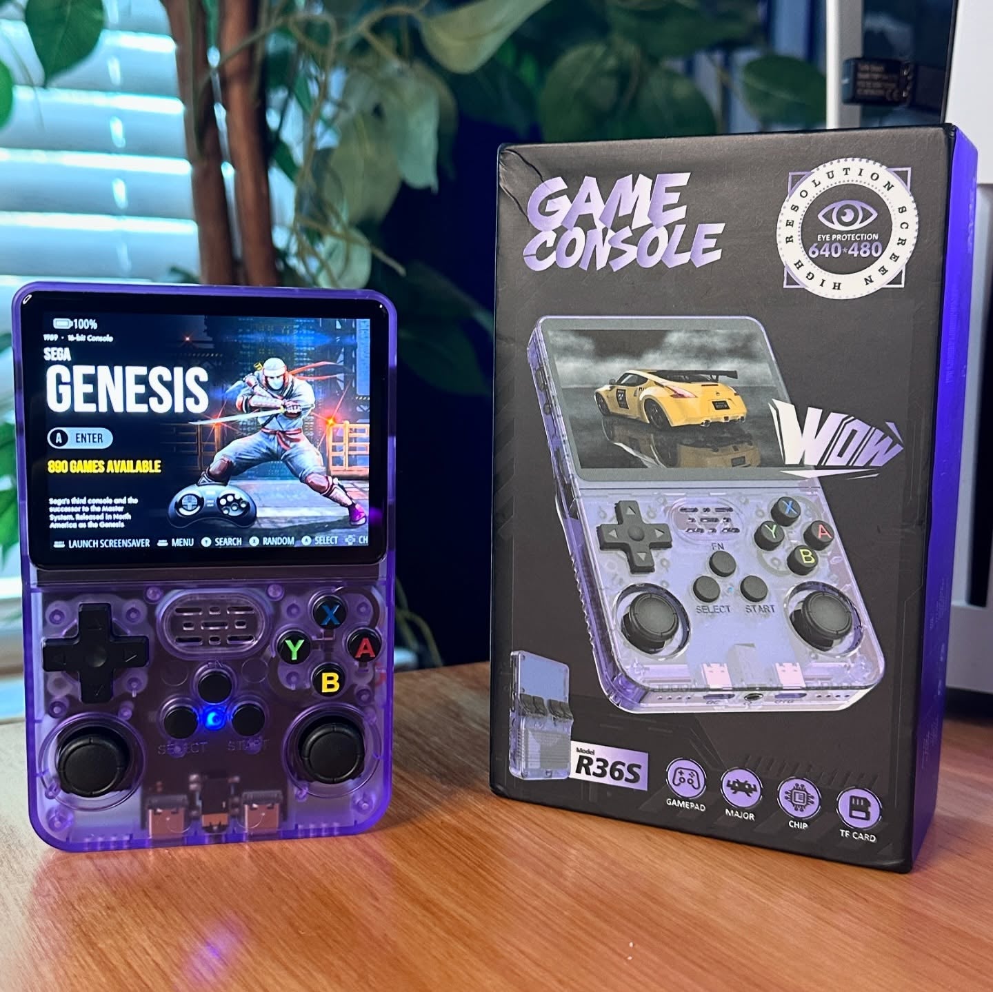R36S ARCADE CONSOLE