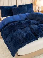 Furry Plush Bedding