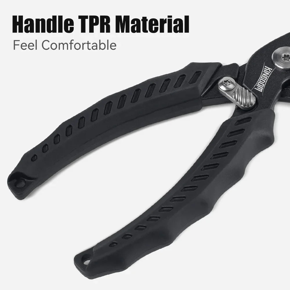 Stainless Steel 85g 20cm Open Ring Braided Line Scissors