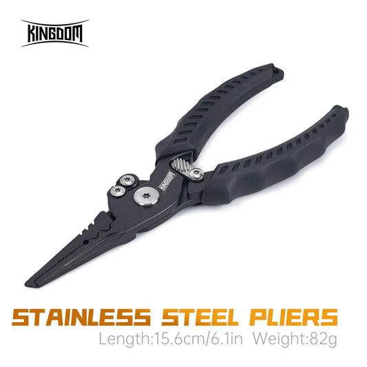Stainless Steel 85g 20cm Open Ring Braided Line Scissors