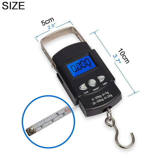 Portable 110lb/50kg Hanging Digital Scale