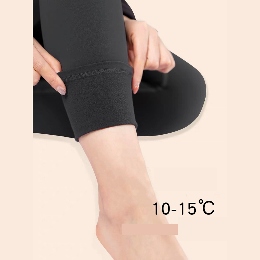 Women Soft Fleece Lined High Waisted Tights Thermal Warm Winter Yoga Pants